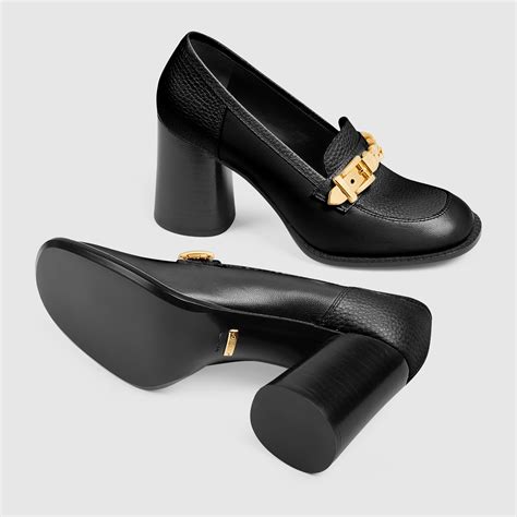 mocassino gucci donna con tacco|Mocassini Donna con Tacco .